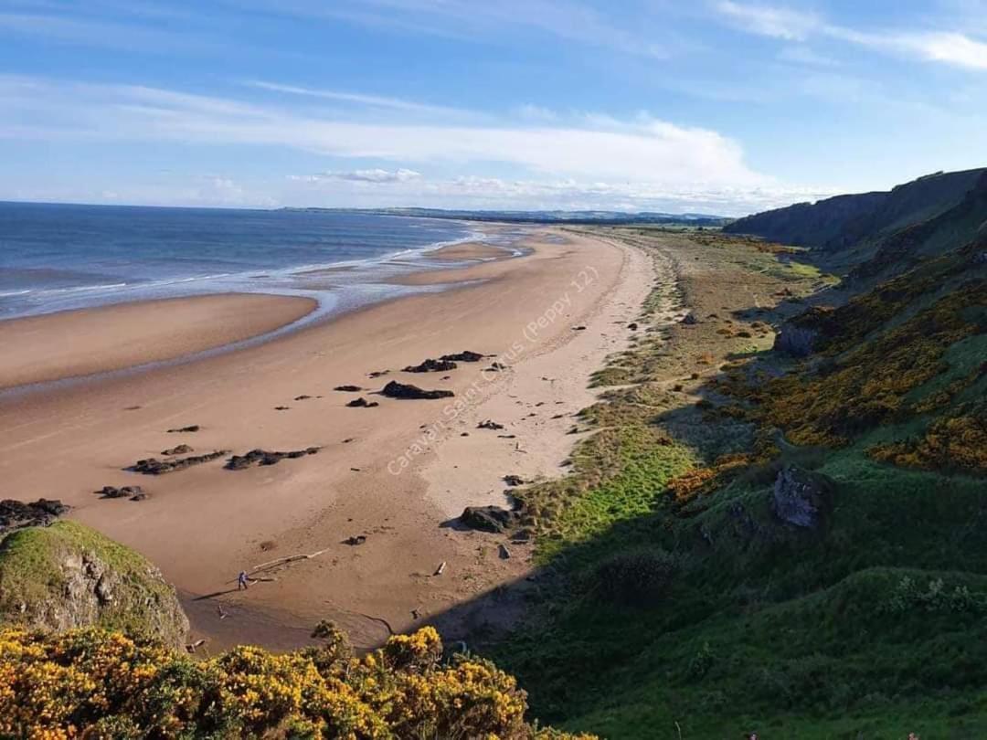 Wrights Retreat 4 Lunan View St Cyrus Caravan Park Saint Cyrus Exterior foto